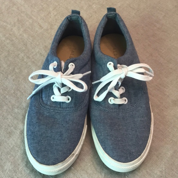 Talbots | Shoes | Sale Talbots Chambray Sneakers | Poshmark